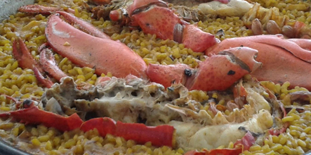 arroz y caldero del restaurante Mare Nostrum de Cartagena